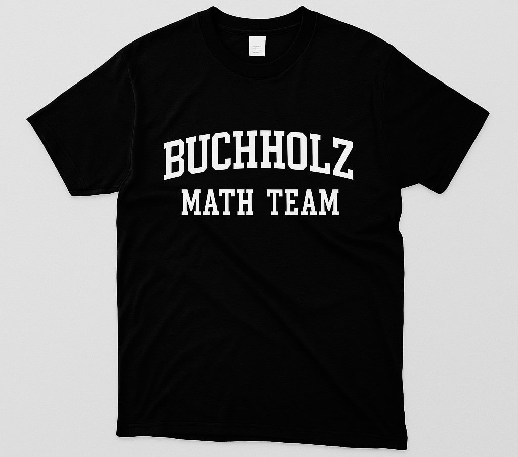 Buchholz Tee — Black (front)